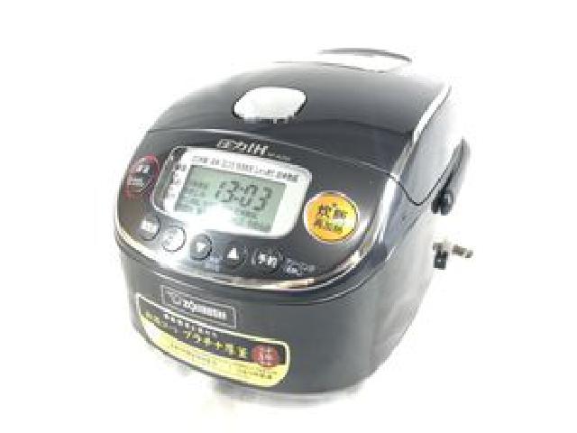 象印 圧力IH炊飯ジャー（3合炊き） ブラックZOJIRUSHI 極め炊き NP-R