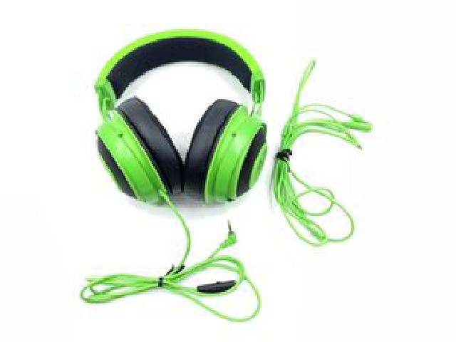 Razer Kraken Green ゲーミングヘッドセット レーザー ヘッドホン