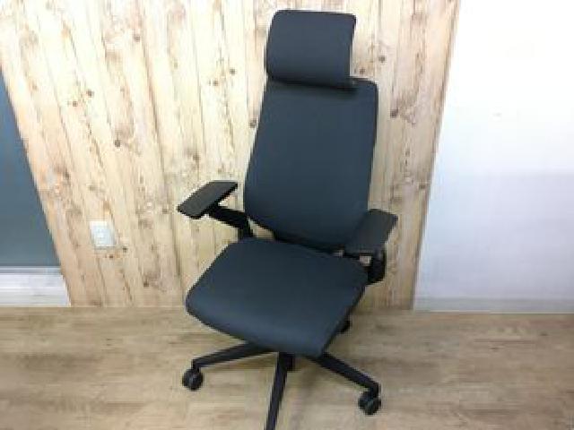 Steelcase Gesture ジェスチャー ヘッドレスト付 ラップバック デスクチェア