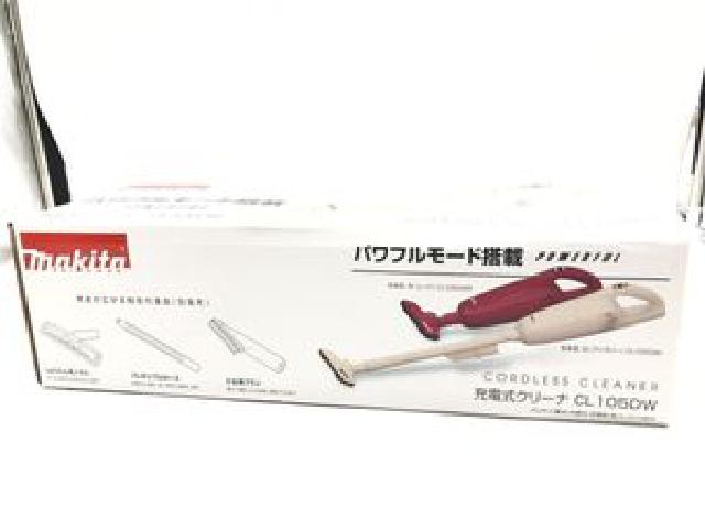 マキタ Makita 充電式クリーナ 10.8V バッテリー内蔵・充電器付 レッド CL10