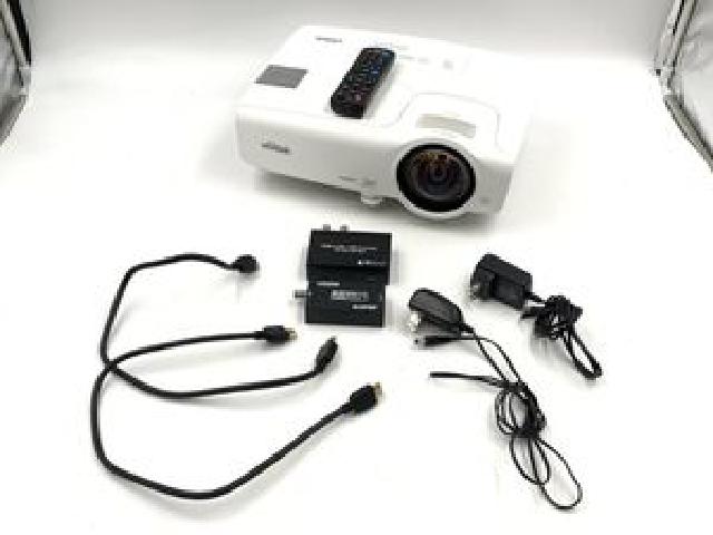 VIVITEK LEDプロジェクター 2018年製 ホワイト 短焦点 3200lm WXGA