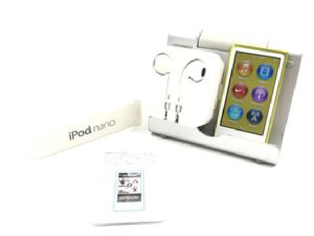 Apple iPod nano A1446 MD476J/A 16GB yellow イヤホン付 （ iPod