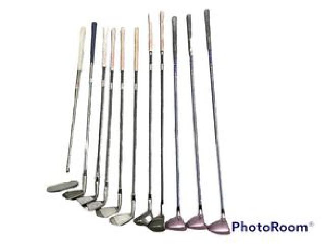 ゴルフセット ZETT アイアン5 7 9 S Golf Planner FLEX L EXSILT