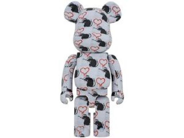 BE@RBRICK LOVE RAT 1000％ BANKSY 2021年 BRANDALISM