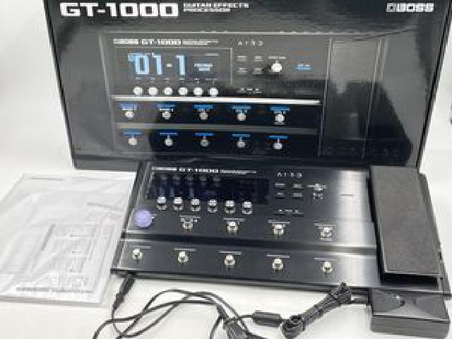 極美品】BOSS GT-1000 Guitar Effects Processor ギター用 （ その他AV機器）の買取価格  （ID:654735）｜おいくら