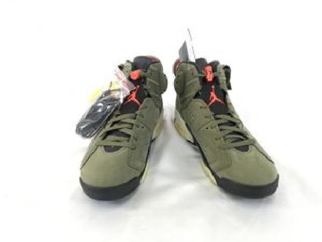  新品 Nike Travis Scott Air Jordan 6 US9.5 27.5cm 