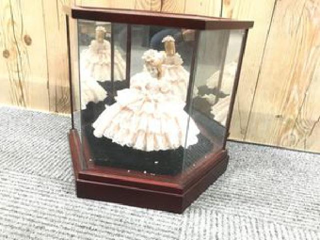 【送料無料】陶器 レース人形 t.k nagoya doll ドレス 美少女 テーケー名古屋人形陶器