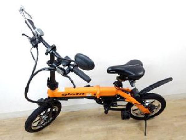 【直取】グラフィット glafit 電動バイク 折り畳み GFR-01 ミカンオレンジ