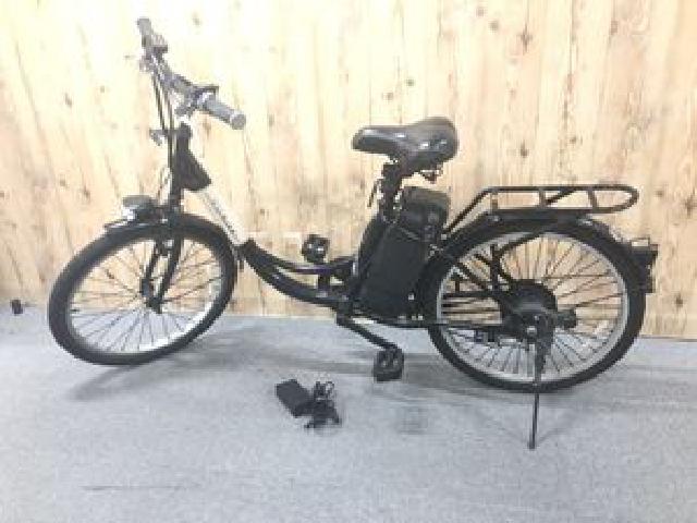 【1円】Airbike 電動アシスト自転車 bicycle-358assist 22インチ ブラック