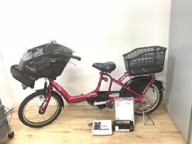 ヤマハ 電動アシスト自転車 PAS Kiss mini PM20K ピンク 専用充電器 説明書付