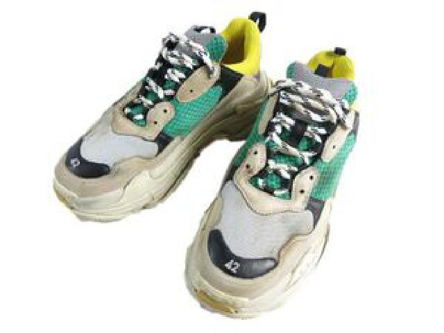 希少 BALENCIAGA バレンシアガ スニーカー トリプルS トリプルソール MADE