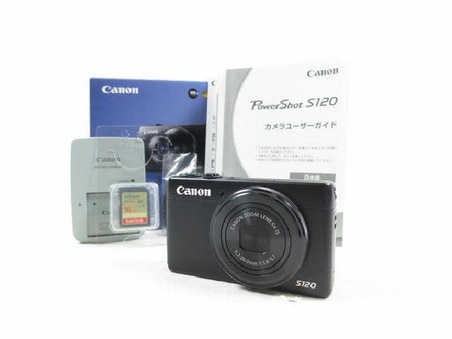 Canon キヤノン コンパクトデジタルカメラ PowerShot S120 PSS120 ...