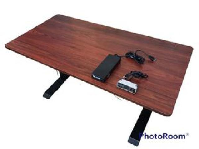 FLEXISPOT 電動 昇降式 デスク テーブル マホガニー 机 フレキシ FLEXISPOT 電動 昇降式 デスク テーブル マホガニー 机 フレキシ