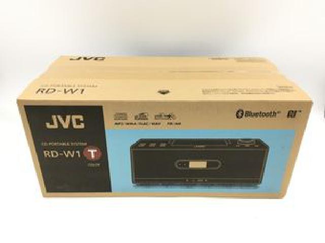 JVCケンウッド ビクター CDポータブルシステム シルバー RD-W1 音響機器