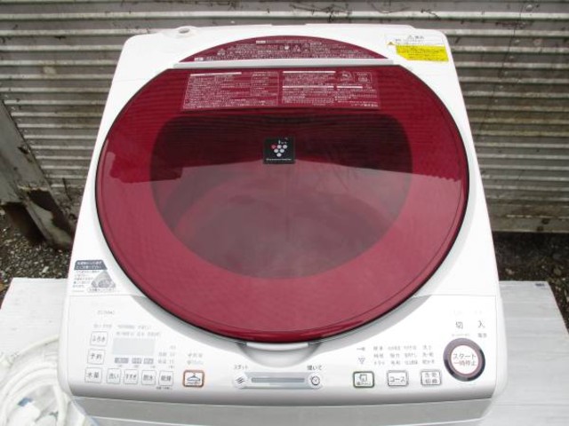ES-TX840-R□シャープ[SHARP]/洗濯機/8KG/15年製 （ 洗濯機・ドラム