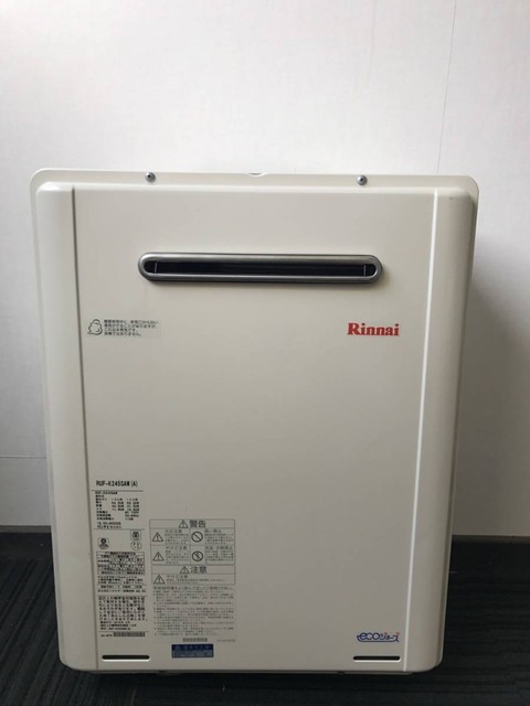 RUF-K245SAW/リンナイ/Rinnai/都市ガス用/給湯器/エコジョーズ24号/リモコン付追