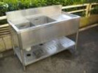 二槽シンク厨房機器の詳細ページを開く