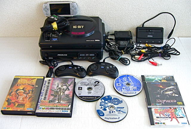 SEGA メガドライブ CD , PSP , ソフト多数