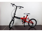 ランボルギーニ 折り畳み自転車 TL-101 赤×黒 16インチ