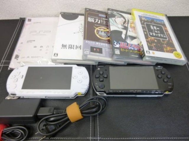 PSP-1000 本体×2台 ソフト4本