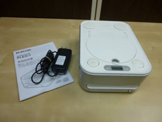 ELECOM PLEO-1 スピーカー内臓 CD-R/RWレコーダー （ CDプレーヤー）の