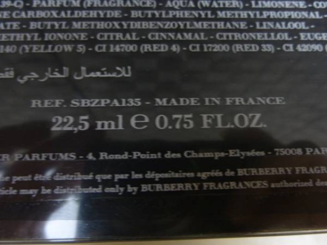 ★匿名配送★　香水　バーバリー　まとめ売り　5点セット　おまけ付き バーバリー BURBERRY ミニ香水5点セット （ 香水（メンズ））の