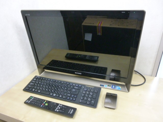 デスクトップパソコン SONY VAIO type L VPCL128FJ/S Win7 （初期化 