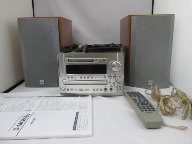 DENON デノン D-MG55DV DVD CD MD AM/FM コンポ （ ステレオ・コンポ