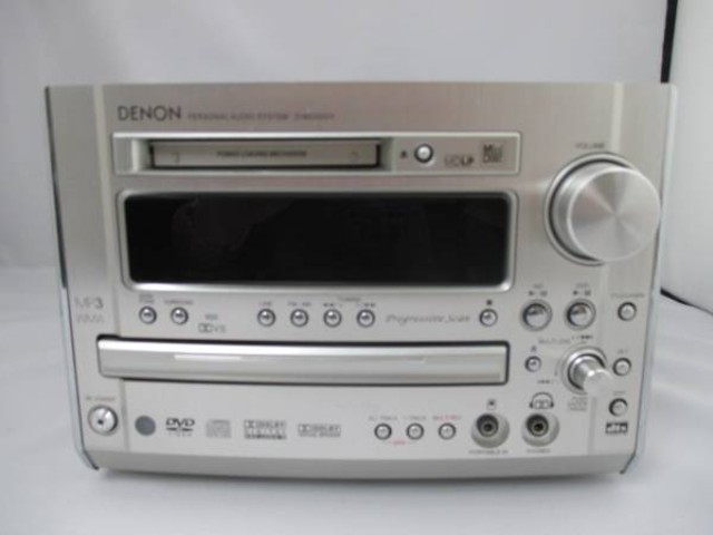 ◇DENON D-MG55DV DVD・CD・MDコンポ リモコン付き◇