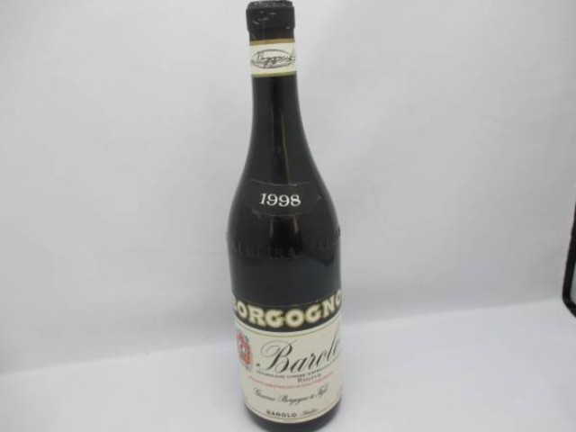 1998年 ボルゴーニョ バローロ・リゼルヴァ ワイン 果実酒