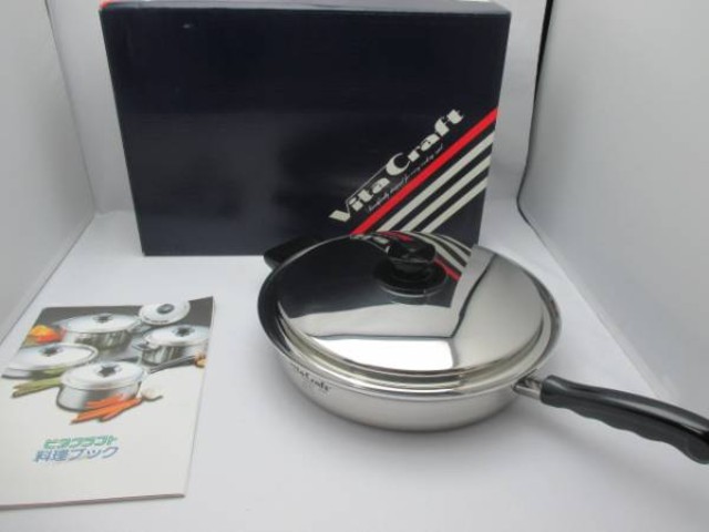 新品＊ビタクラフト（５層） 大フライパン28.5cm