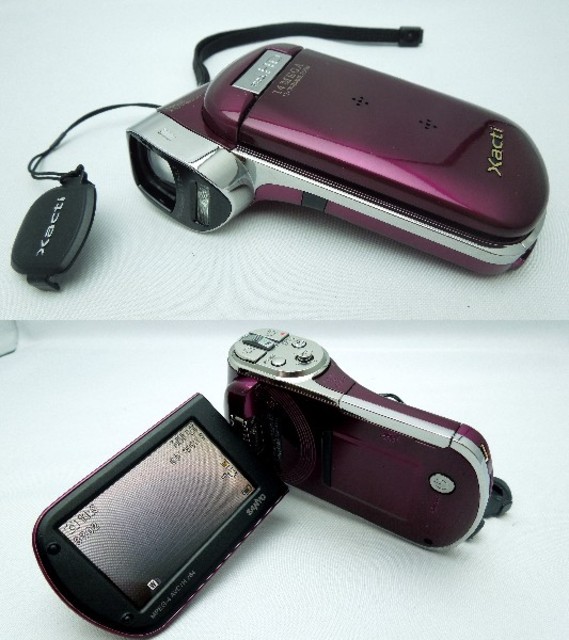 SANYO サンヨー Xacti DMX-CG110 ワインレッド （ デジタルカメラ）の