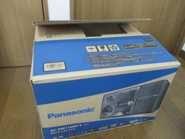 Panasonic SDステレオシステム SC-PM710SD ブラック （ ステレオ