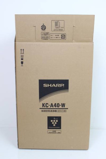 SHARP プラズマクラスター 加湿空気清浄機 KC-A40-W