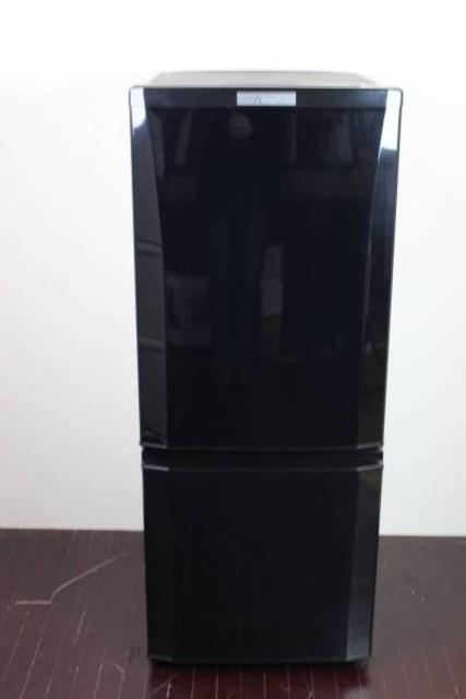 三菱 2ドア冷蔵庫（146L） MRP15Z-B サファイアブラック 2016年製