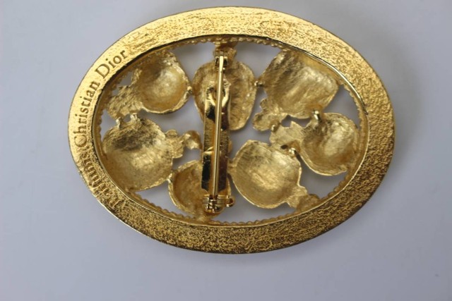 Dior ディオール パフューム ブローチ Parfums Christian Dior