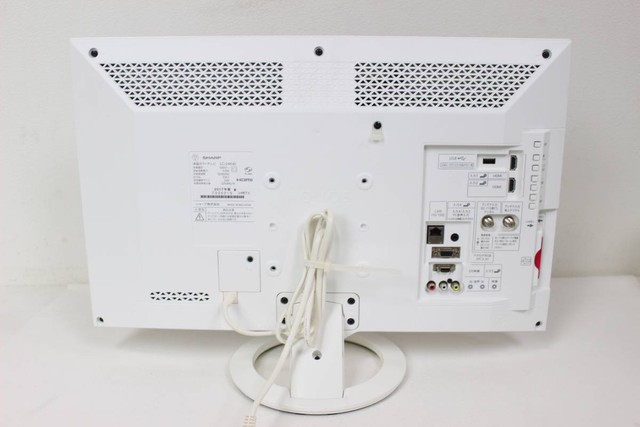 SHARP LC-24K40 AQUOS 液晶テレビ 24インチ ホワイト シャープ（液晶テレビ）の買取価格 （ID:321135）｜おいくら