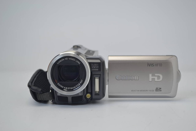 CANON キャノン iVIS HF 10 ビデオカメラ シルバー 元箱付属品