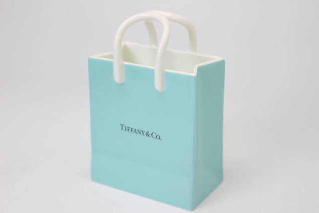 付属品なし【廃盤品】ティファニー TIFFANY 陶器 ショッパー ショップ