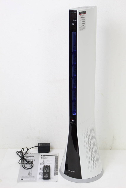 SHARP プラズマクラスター搭載スリムイオンファン PF-ETC1 ホワイト シャープ（エアコン・クーラー）の買取価格 （ID:322525