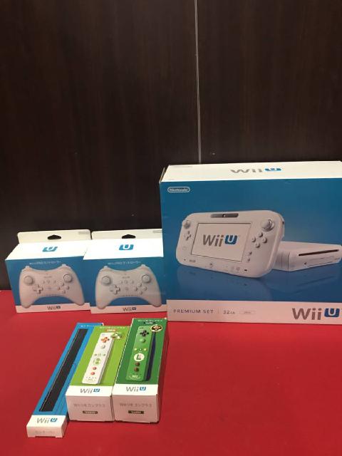 WUP-101/任天堂/Wii U/32GB/プレミアムセット/プロコントローラー2＋wiiリモコン