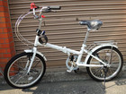 折り畳み自転車の詳細ページを開く