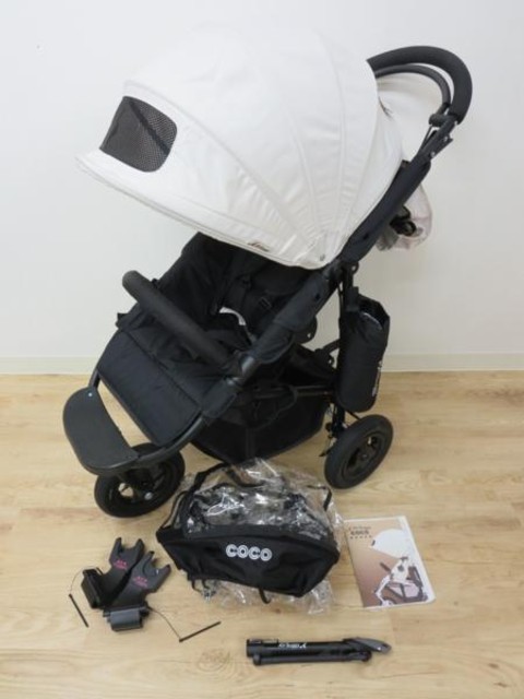 長期保管品 エアバギー ココ Airbuggy COCO パープル 紫 引き取り限定