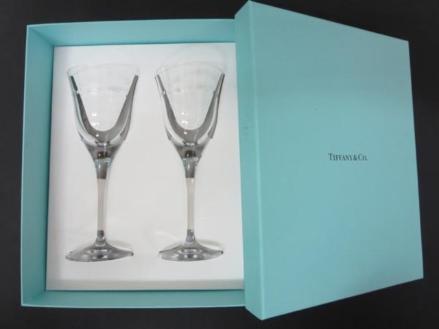 Tiffany Co ティファニー グラマシーワイングラス ガラス製品 の買取価格 Id おいくら
