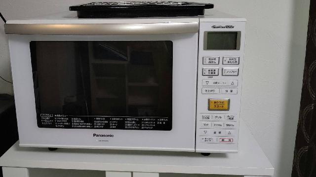 パナソニック　電子レンジ　白