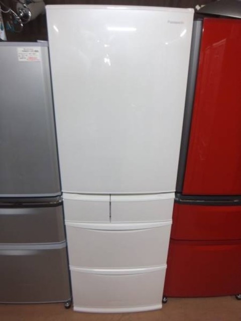 Panasonic 2014年製 426L 冷凍冷蔵庫　NR-ETR438-W