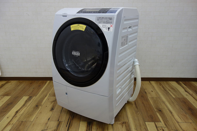 美品 日立 ドラム式洗濯乾燥機 ビッグドラム BD-S8800L 11/6kg 2016年製