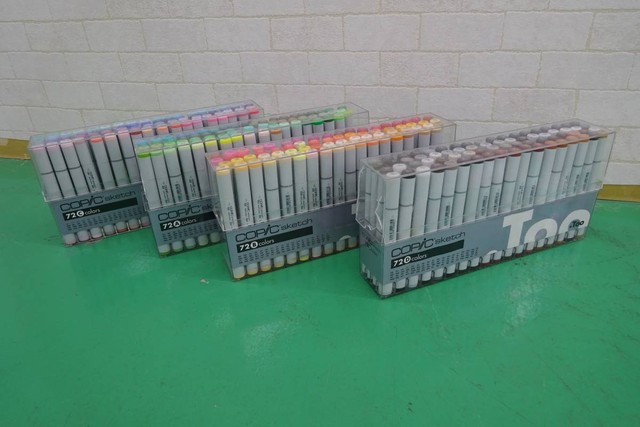 トゥーマーカープロダクツ コピックスケッチ COPIC sketch 4箱セット