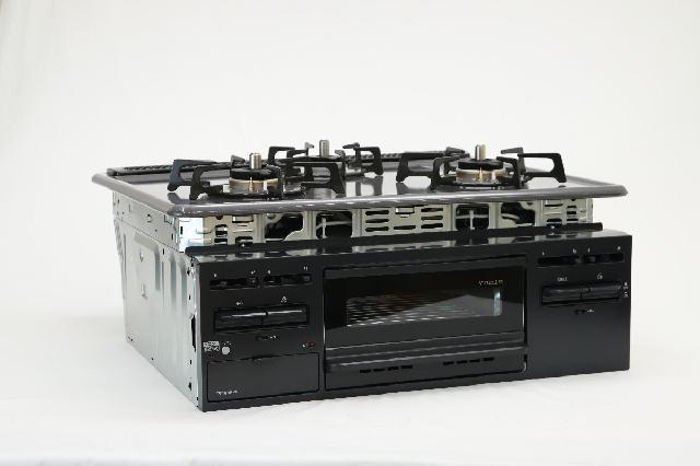 クリナップ 都市ガス 3口ガスコンロ トッププレート