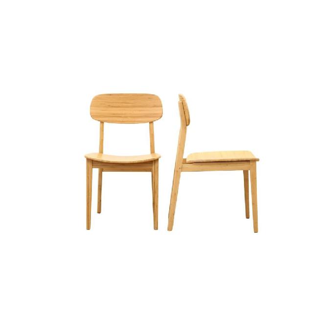 展示品 Greenington バンブーダイニングチェア 2脚セット